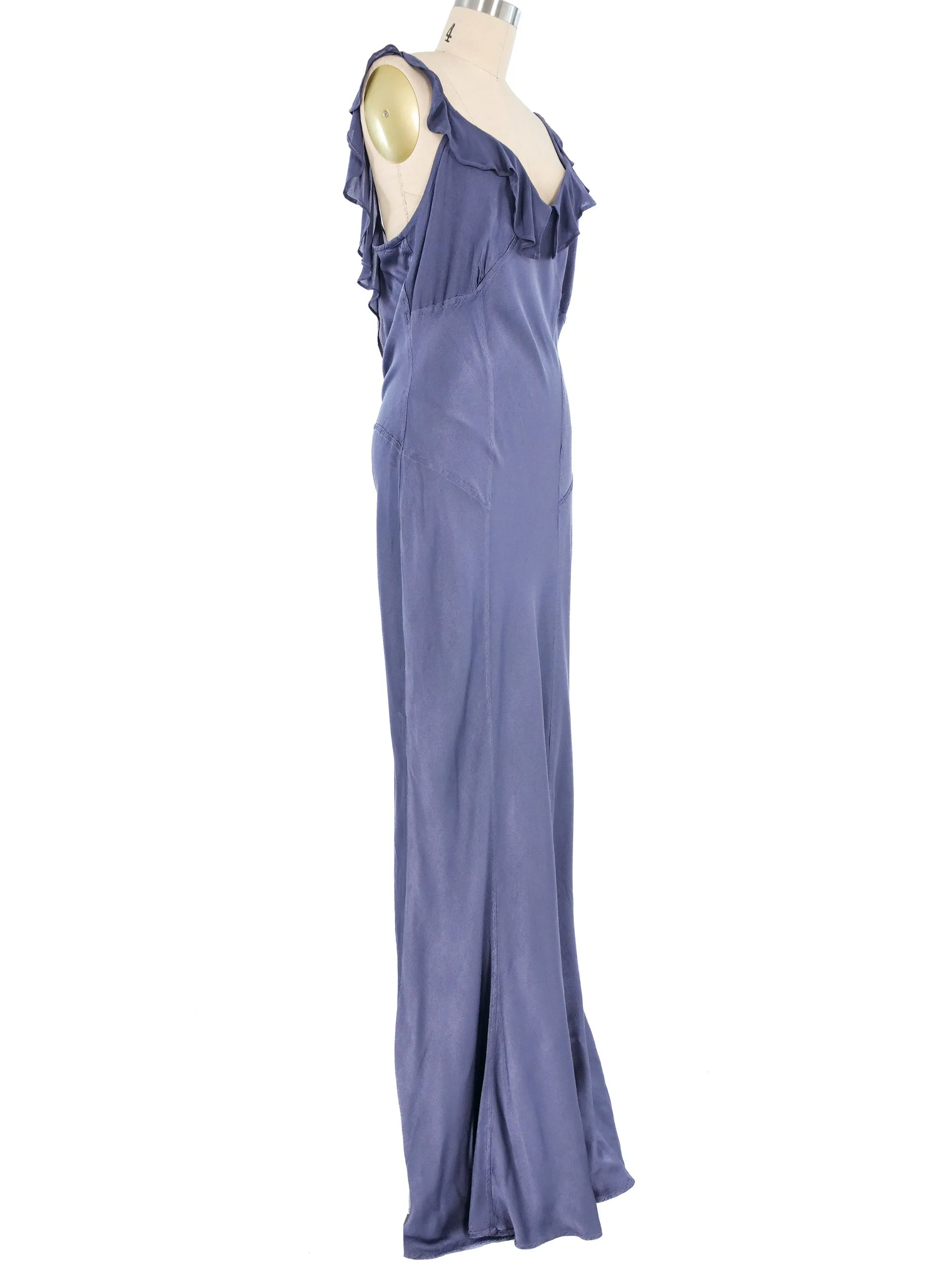 1990s Ghost Lavender Slip Dress