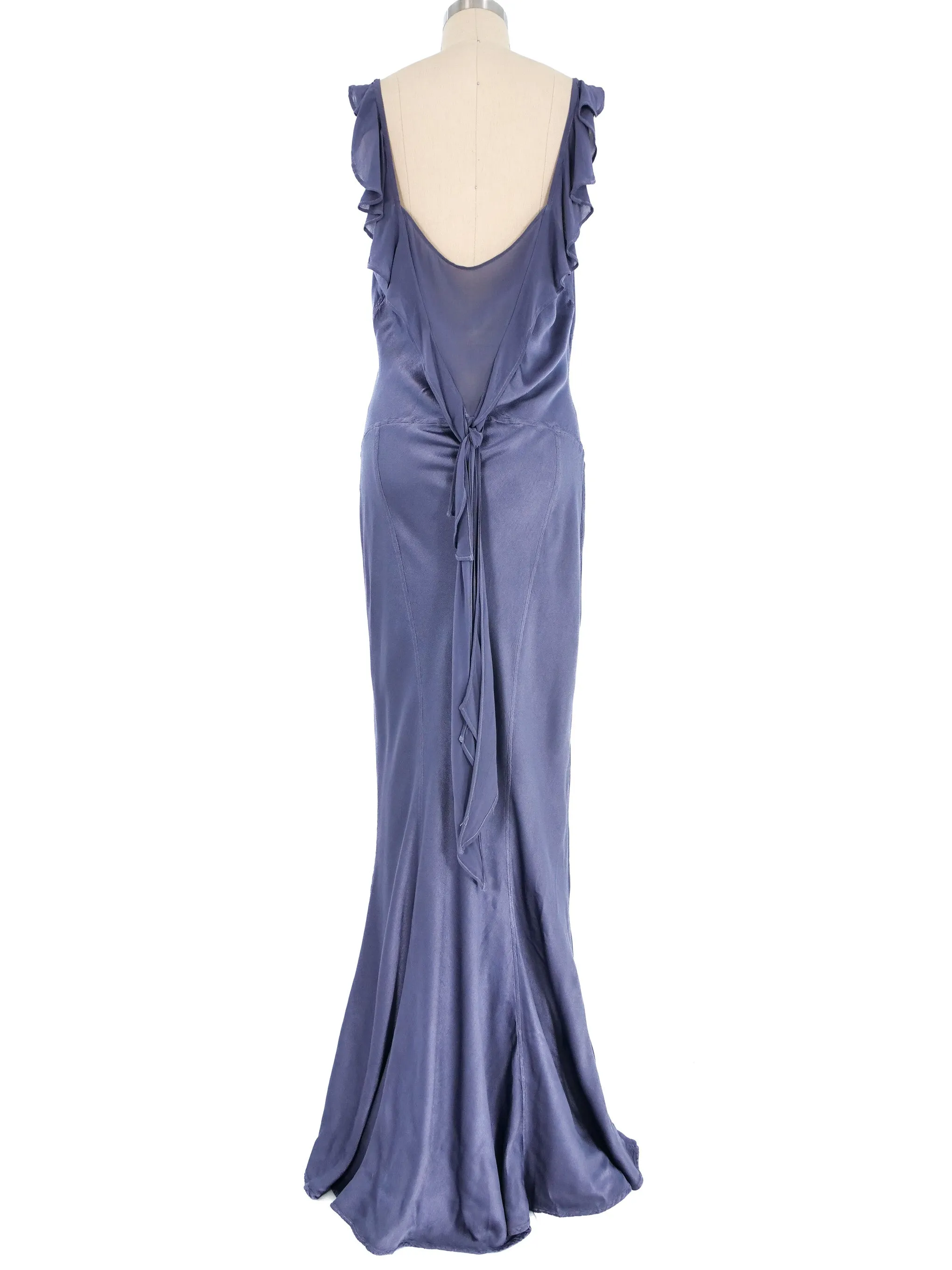 1990s Ghost Lavender Slip Dress