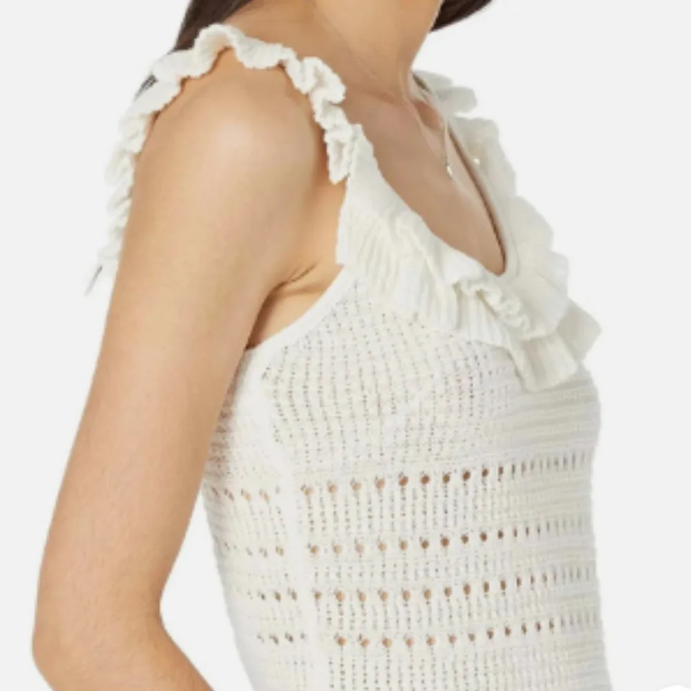 7 FOR ALL MANKIND Crochet Knit Tank