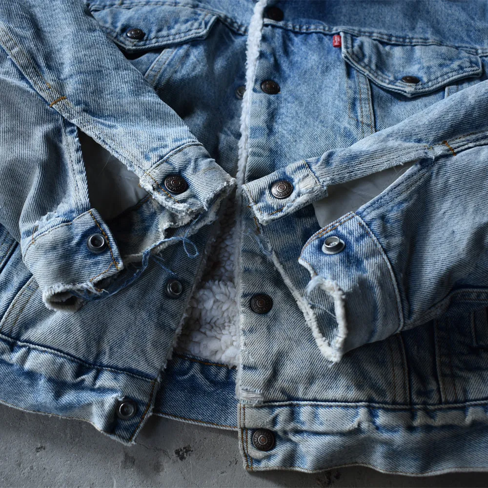 80’s Levi's 70608-0216 デニムボアジャケット USA製 221104