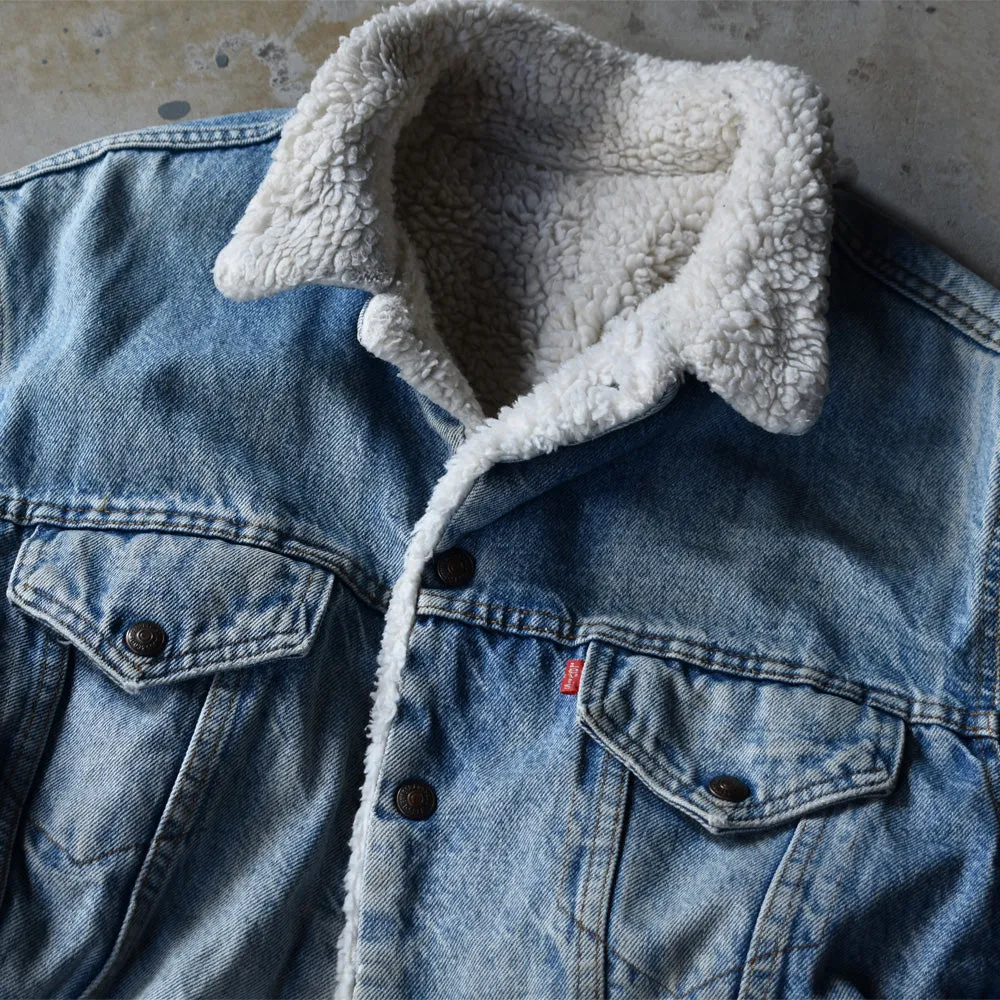 80’s Levi's 70608-0216 デニムボアジャケット USA製 221104