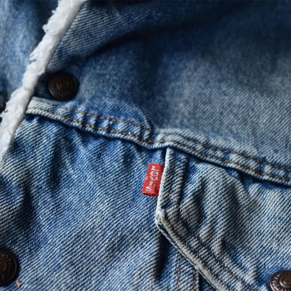 80’s Levi's 70608-0216 デニムボアジャケット USA製 221104