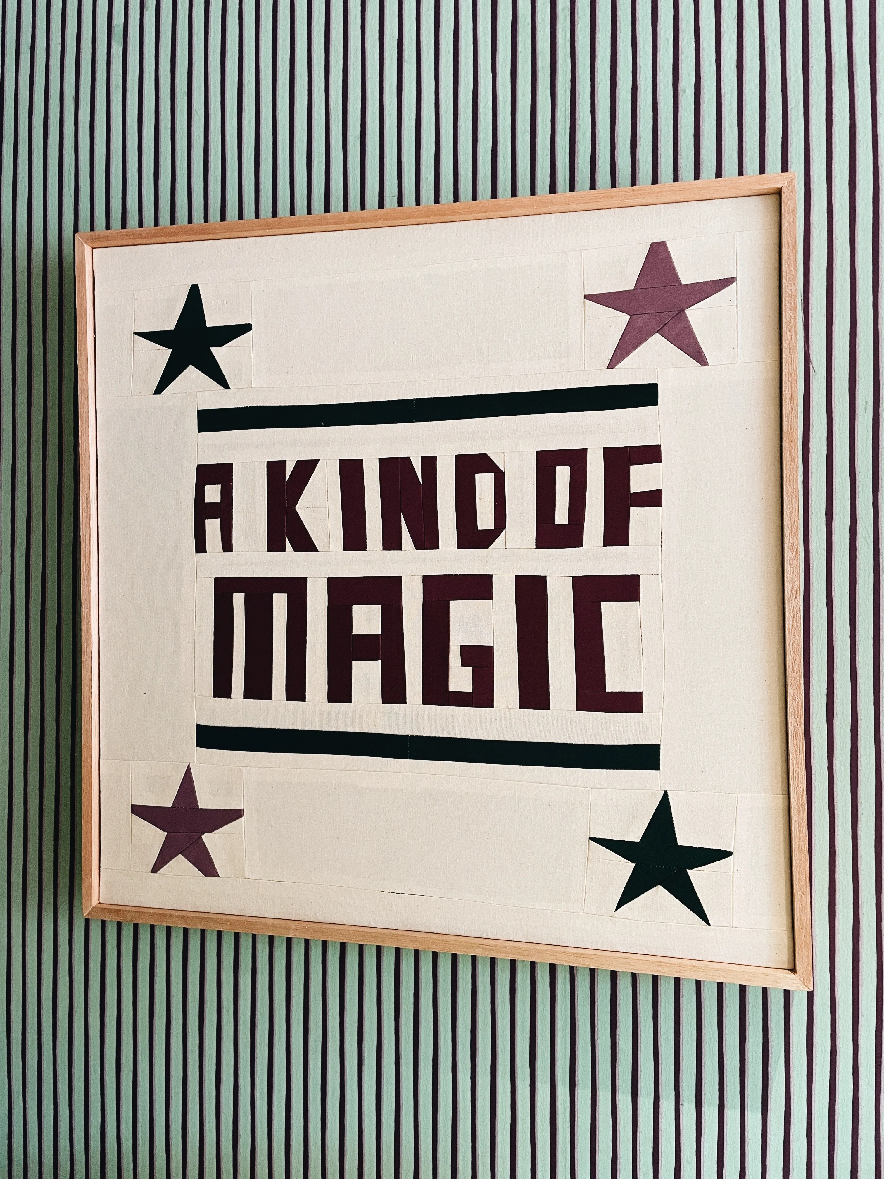'A kind of magic' art piece x Motel Bodega