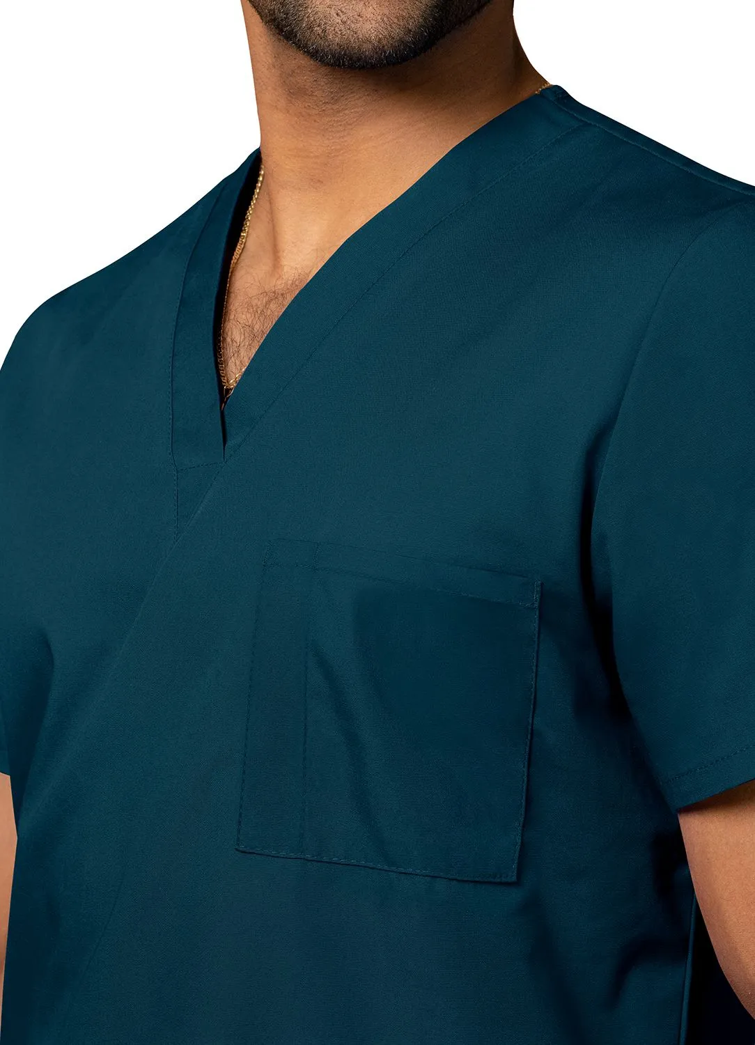 Adar Unisex V-Neck Tunic 3 Pocket Tops