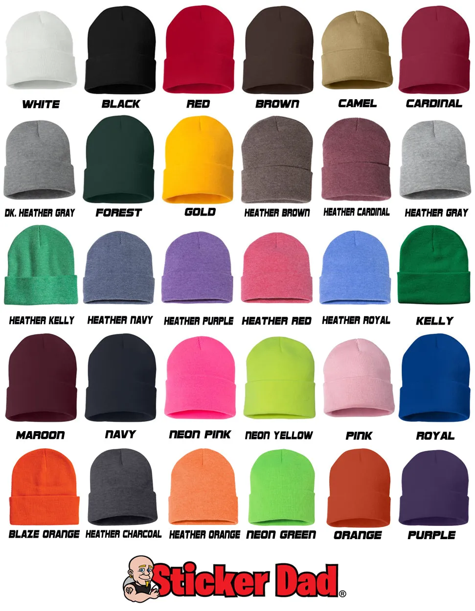 ALL SEEING EYE Embroidered Cuffed Beanie Hat