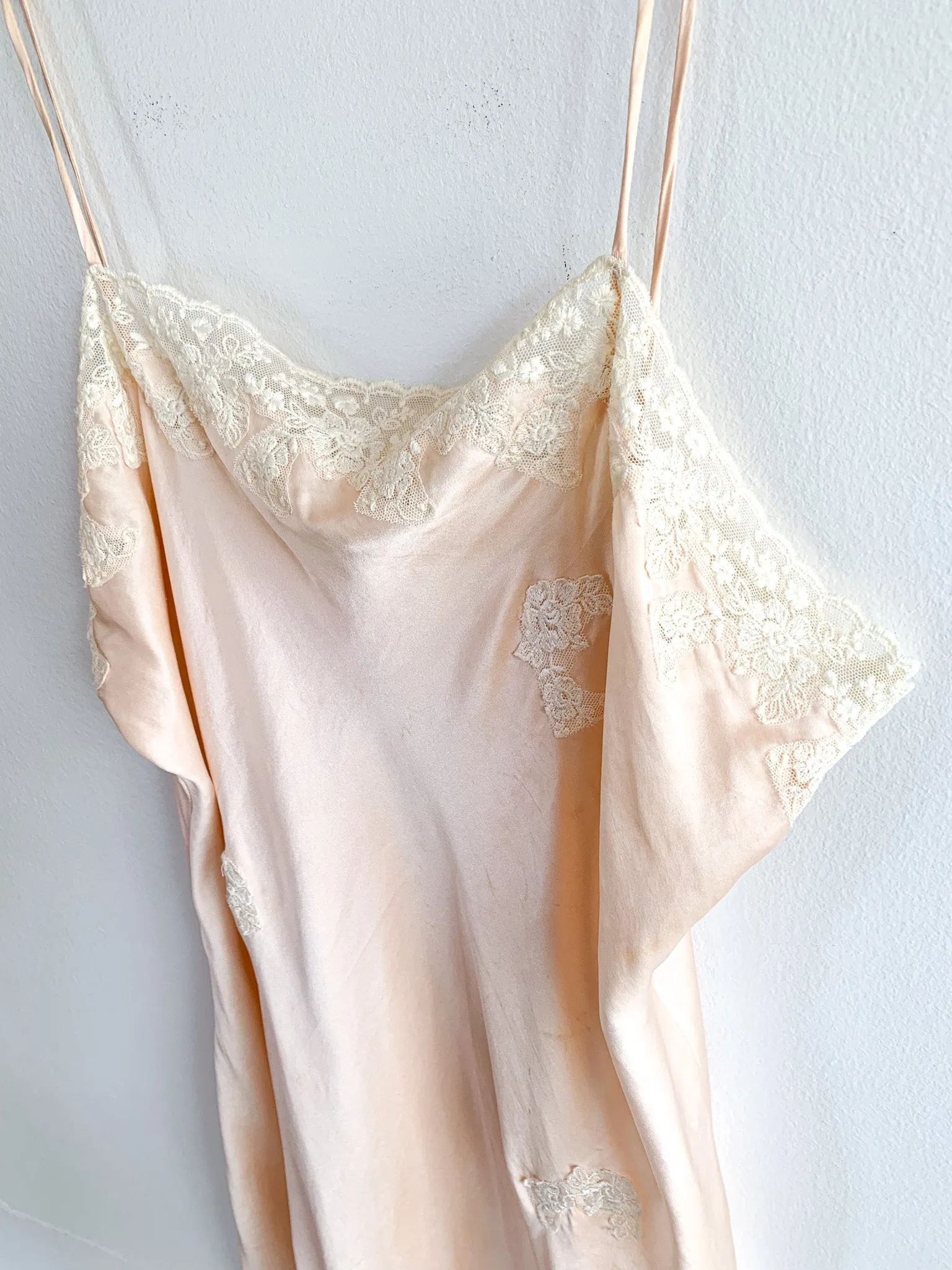 Ballerina Pink Silk Slip Dress