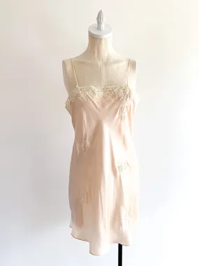 Ballerina Pink Silk Slip Dress