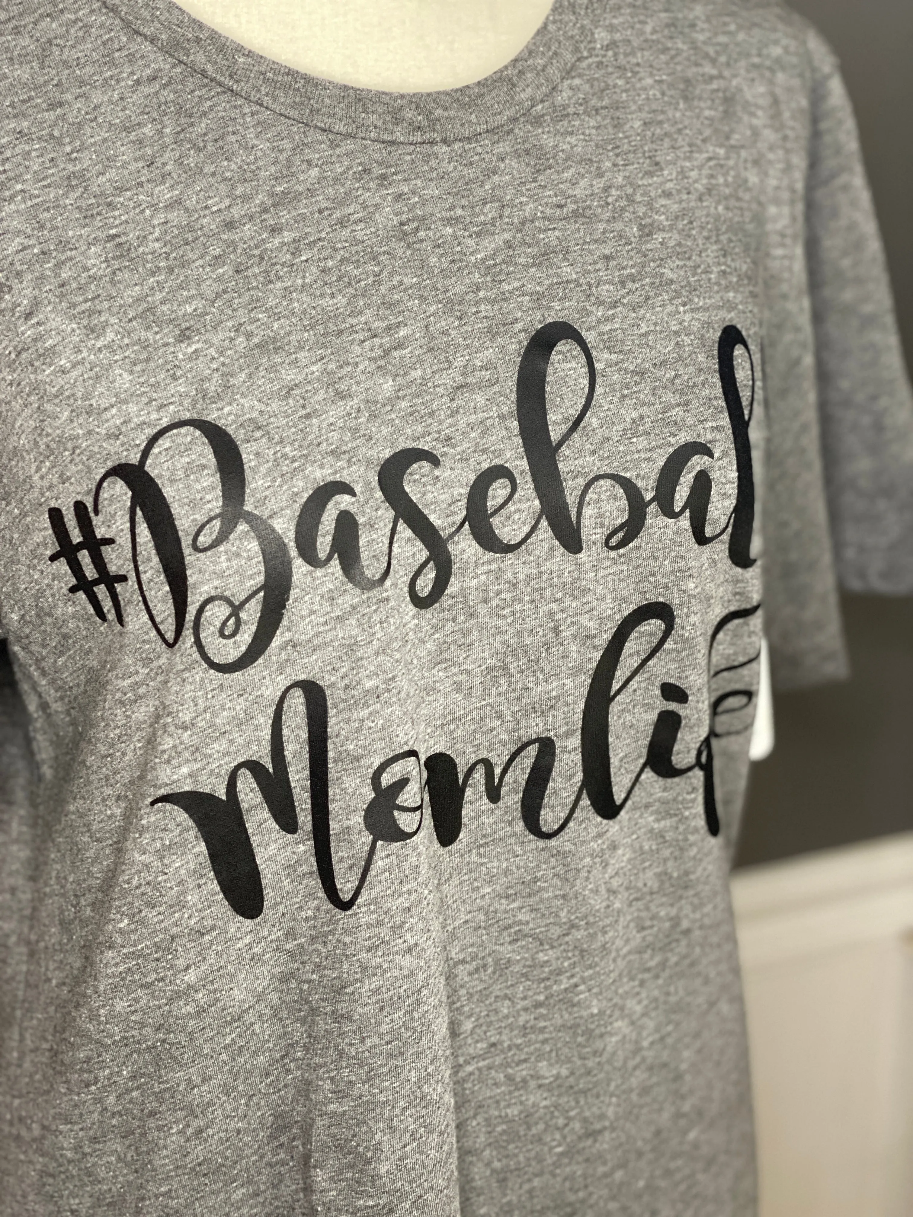 Baseball Momlife Tee