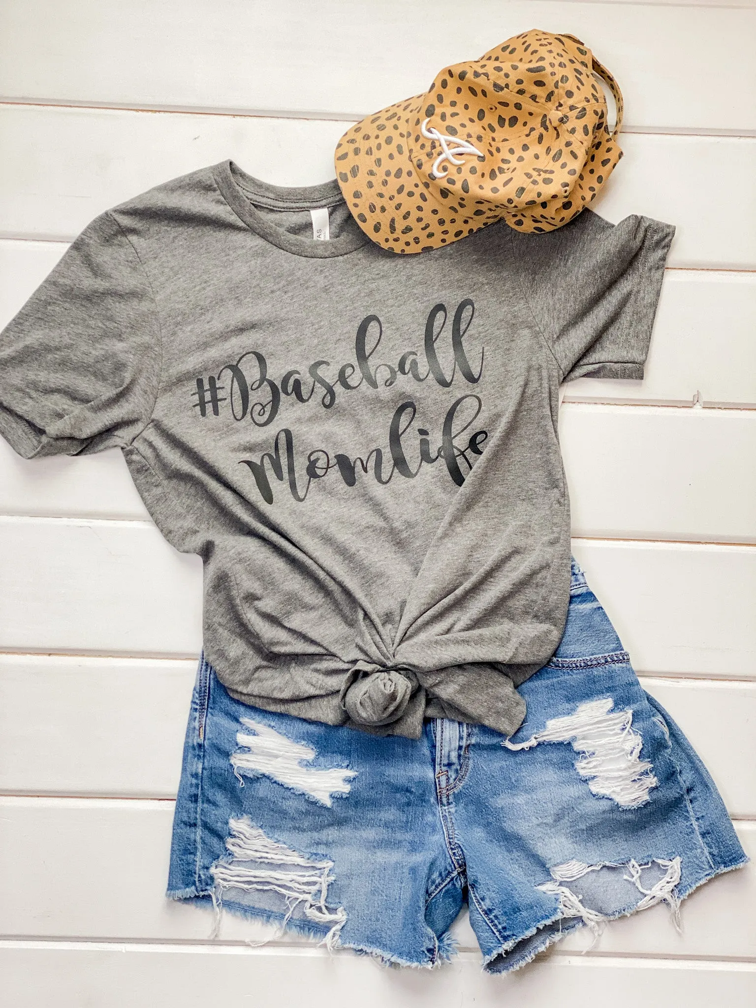 Baseball Momlife Tee