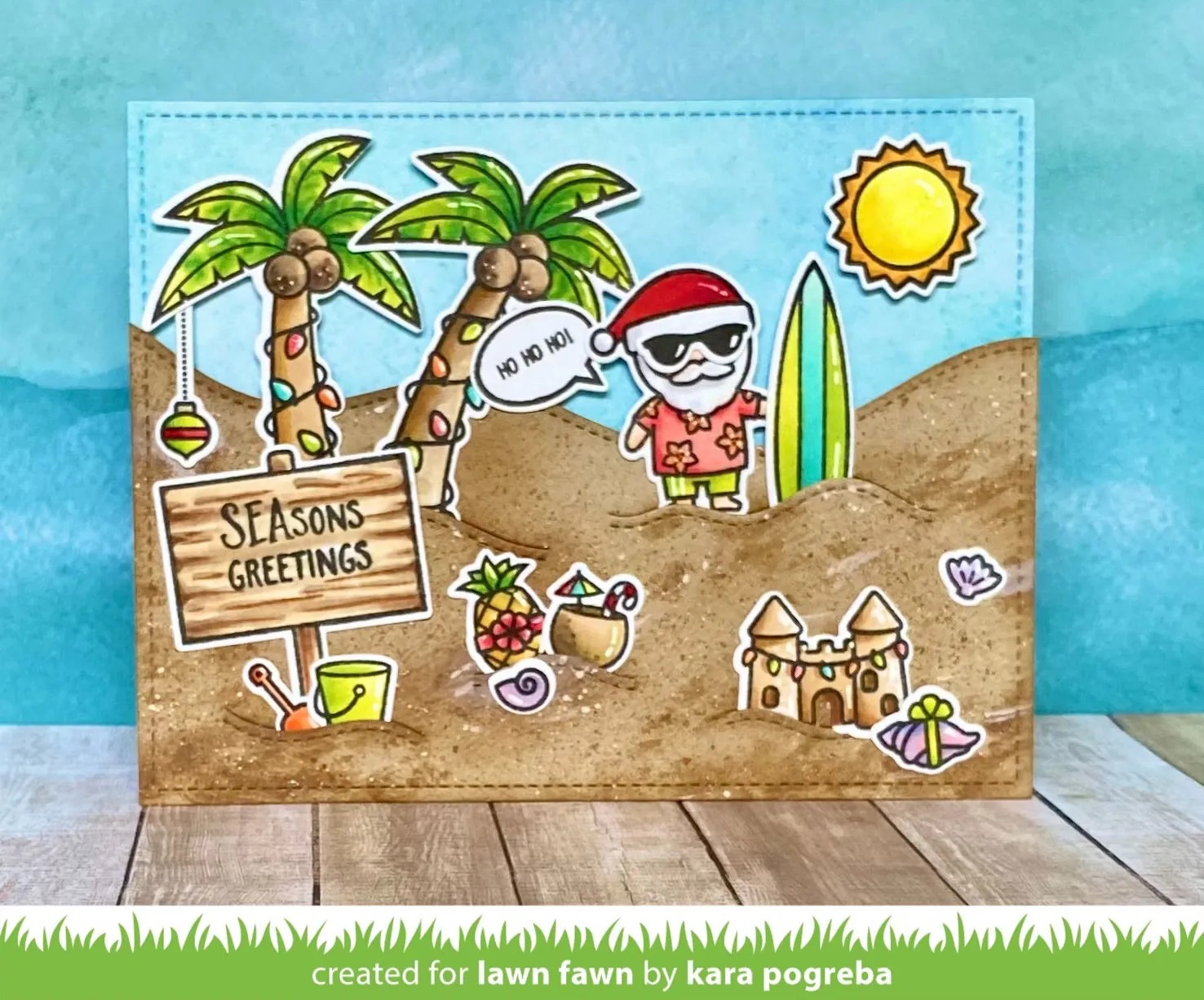 beachy christmas