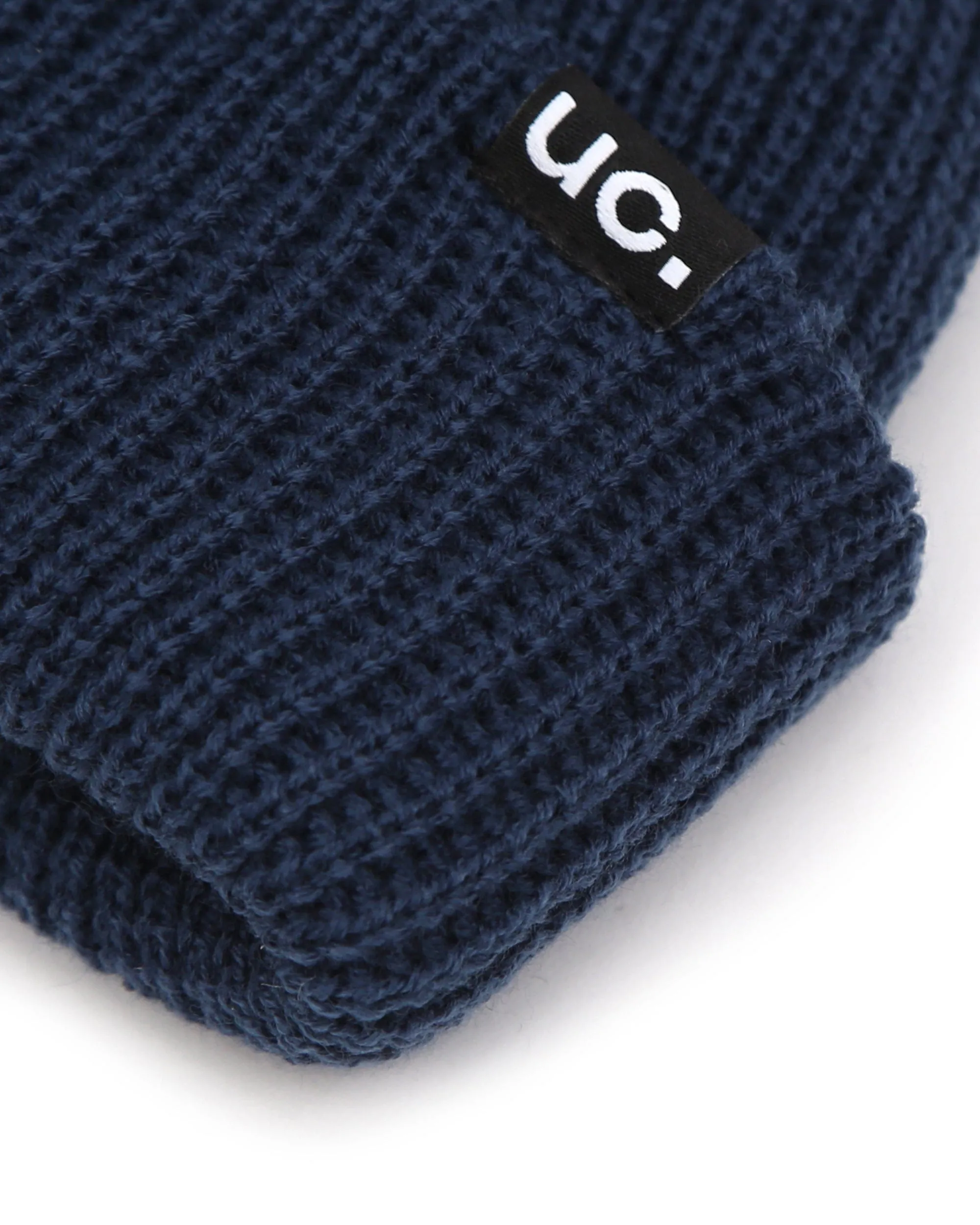 BEANIE / MARINE FIT / DOUBLE TAB / W BLUE