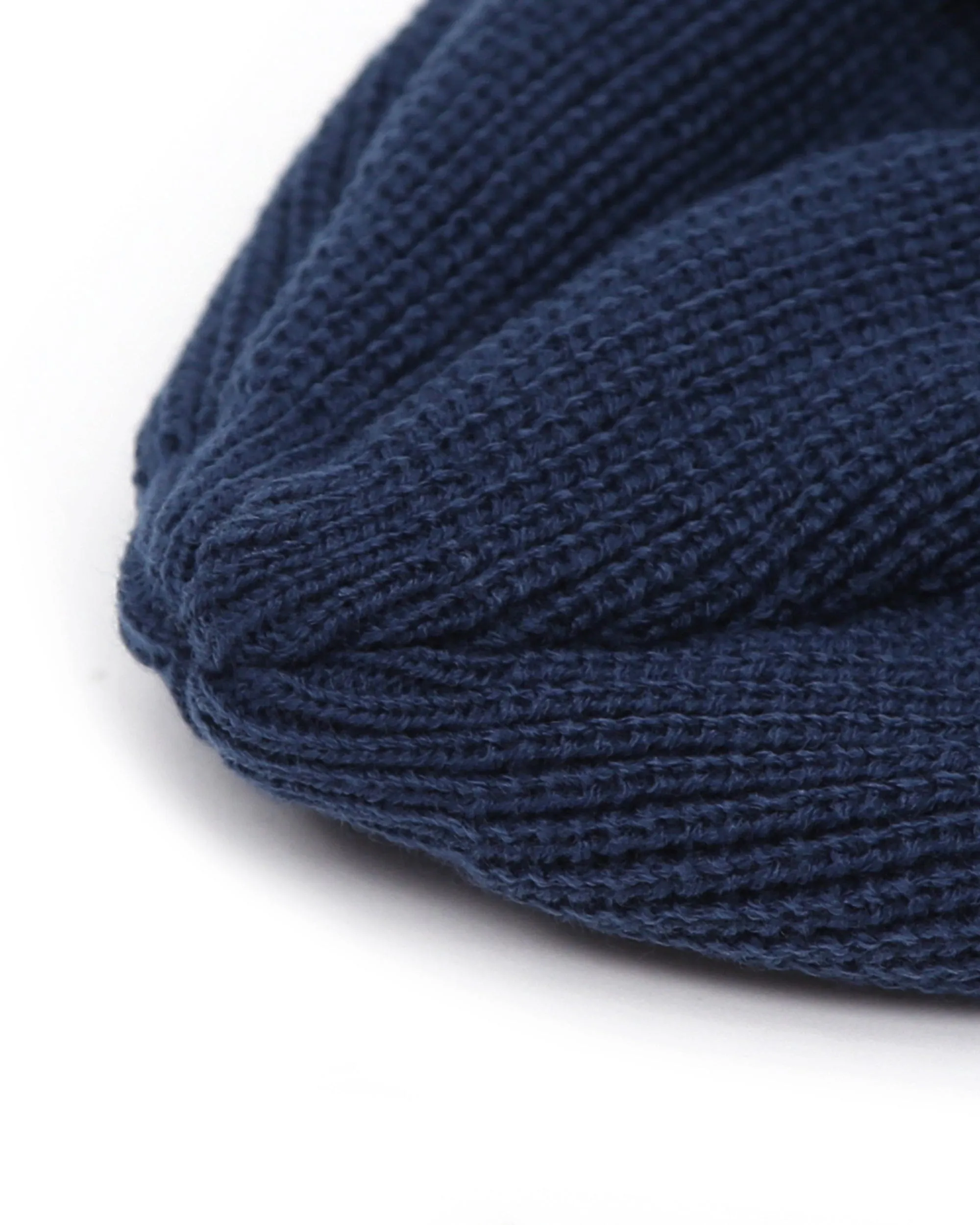 BEANIE / MARINE FIT / DOUBLE TAB / W BLUE