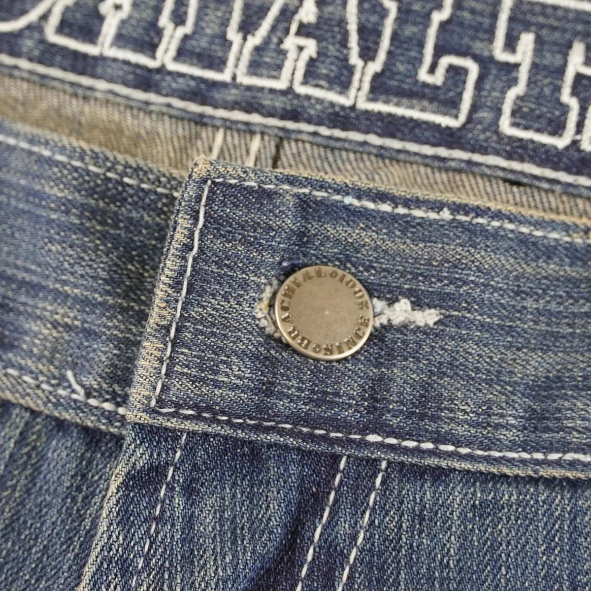 Brachial Jeans Statement - Dark Wash Stripe