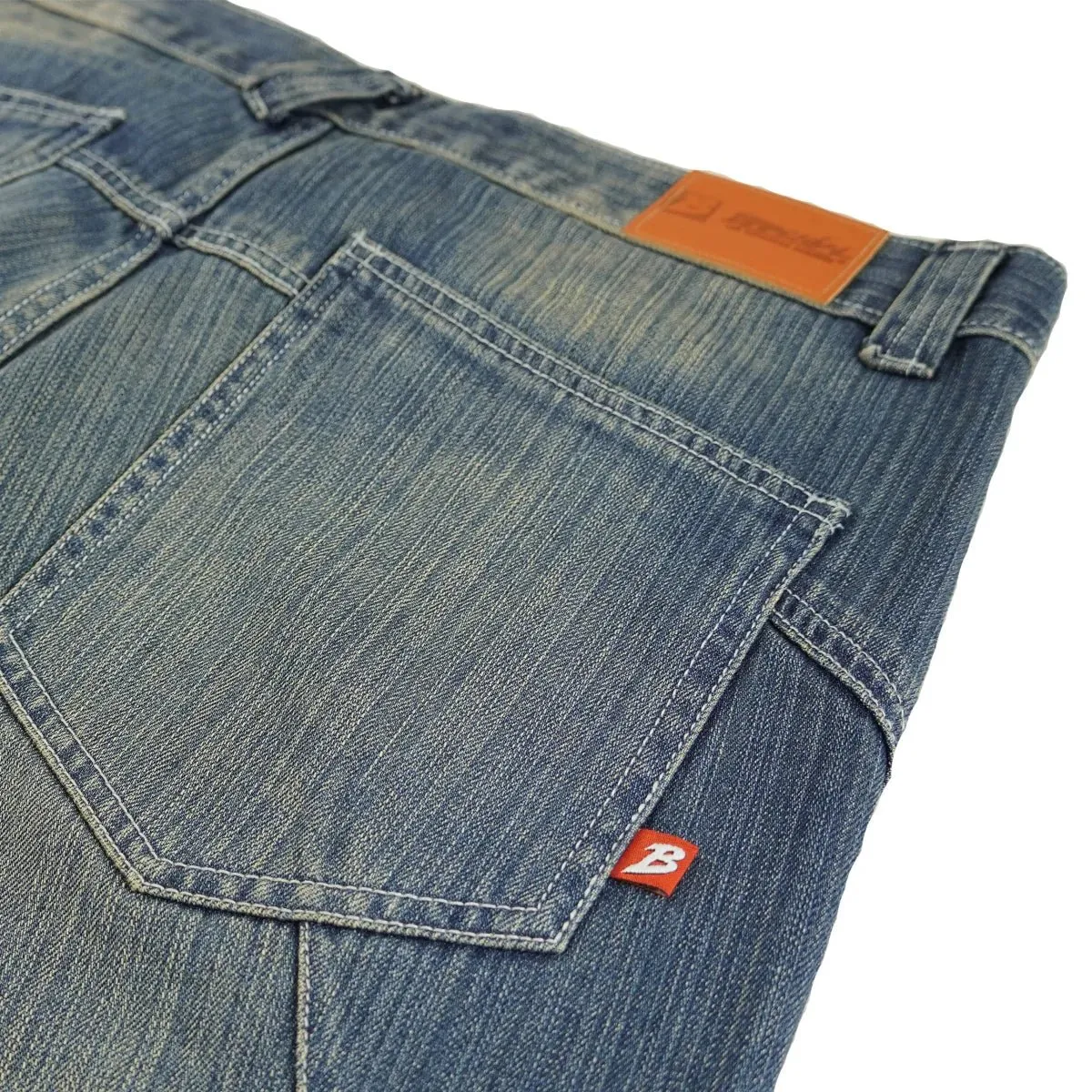 Brachial Jeans Statement - Dark Wash Stripe