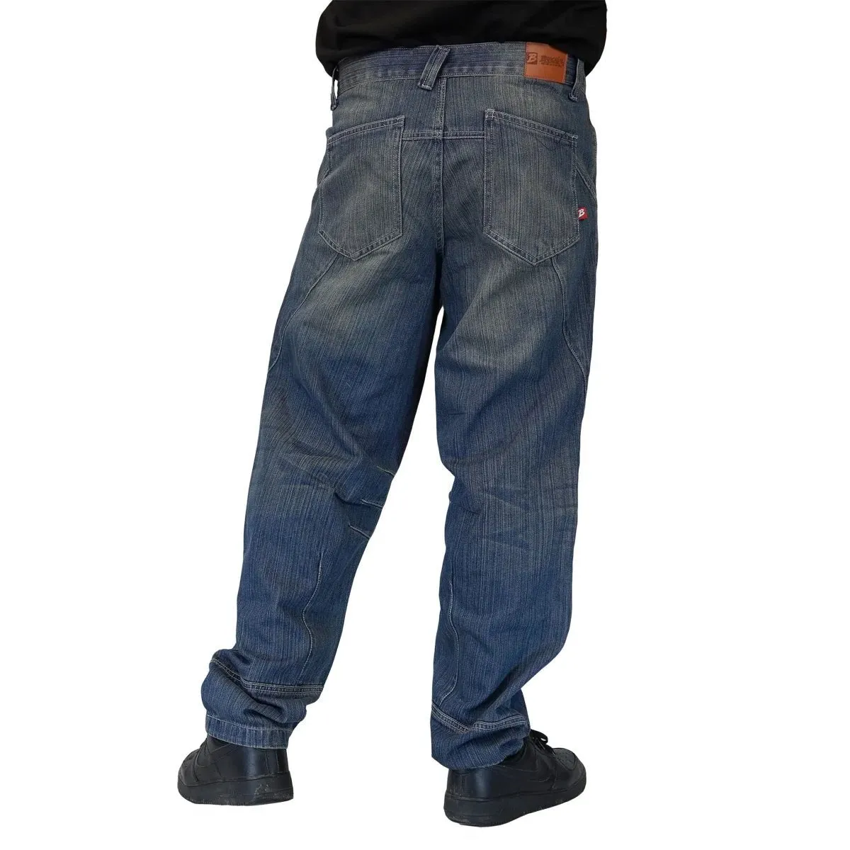 Brachial Jeans Statement - Dark Wash Stripe