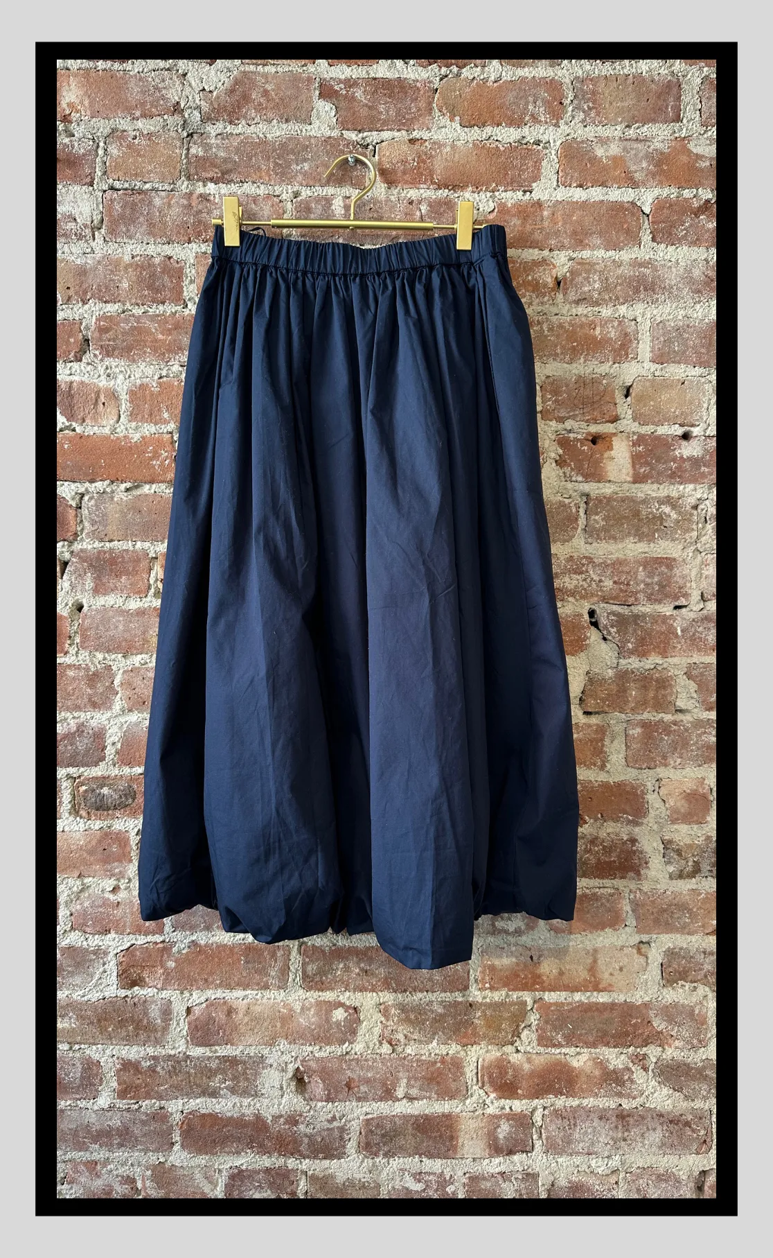 Bubble Skirt - Available in Navy and Light Blue colors