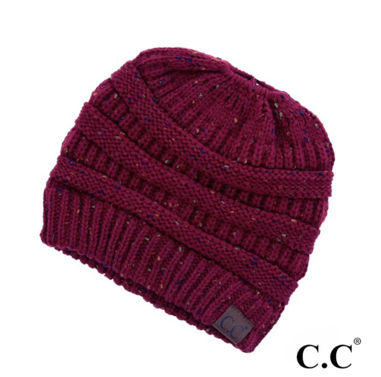 CC Bun Pony Beanie