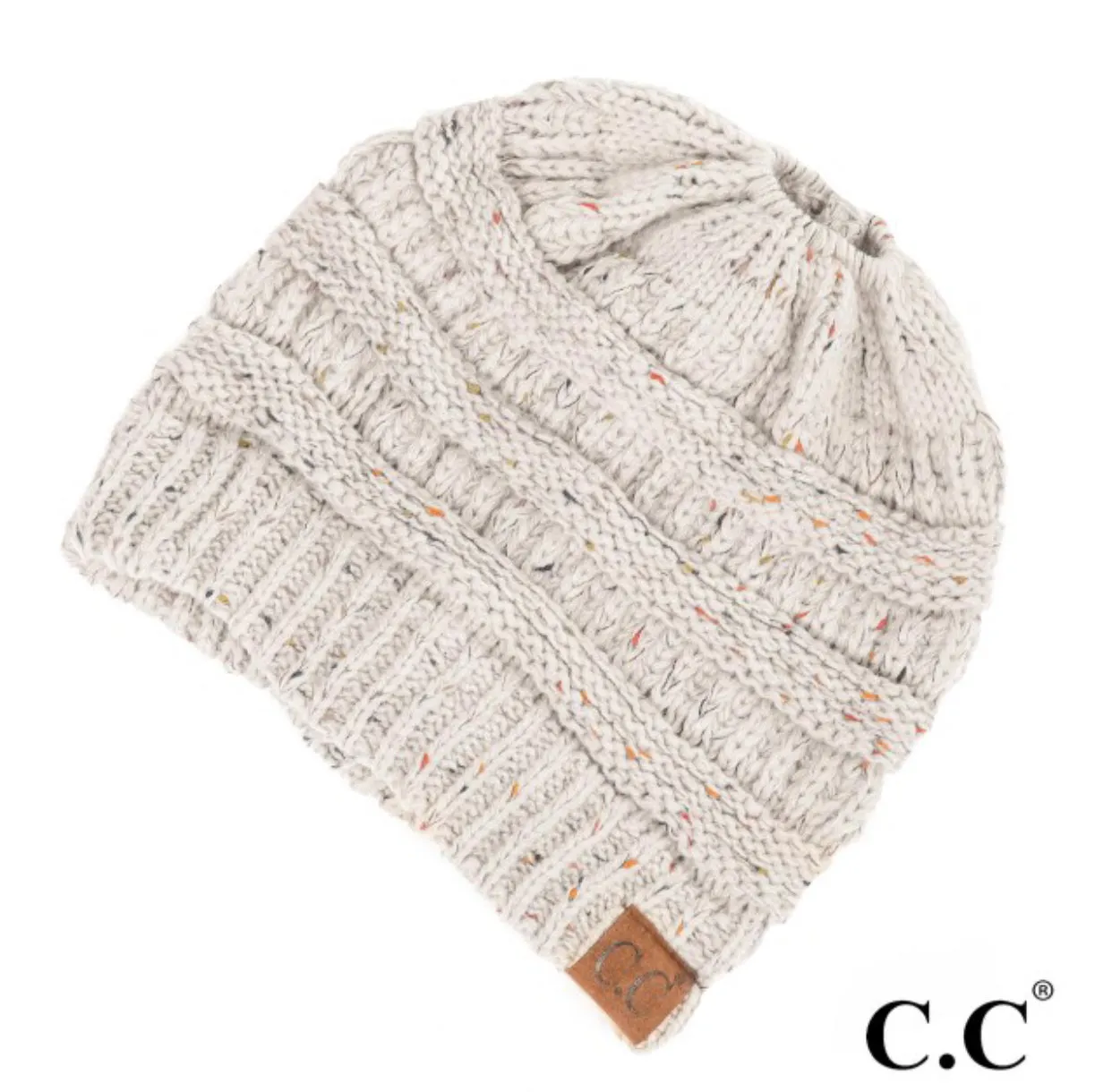 CC Bun Pony Beanie