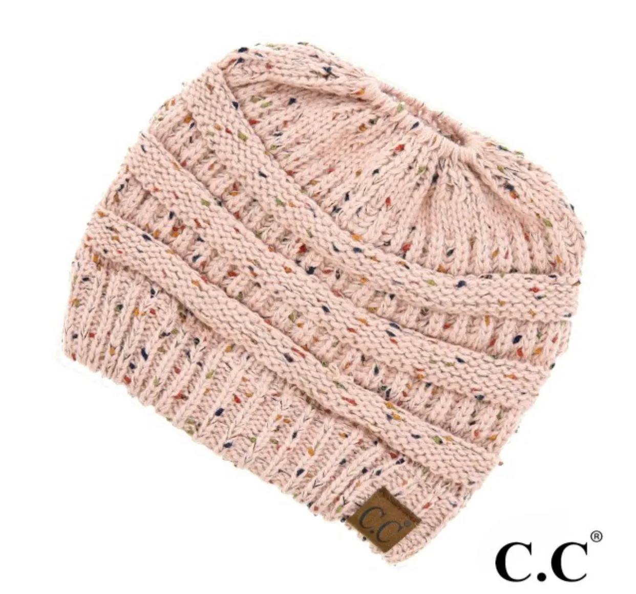 CC Bun Pony Beanie