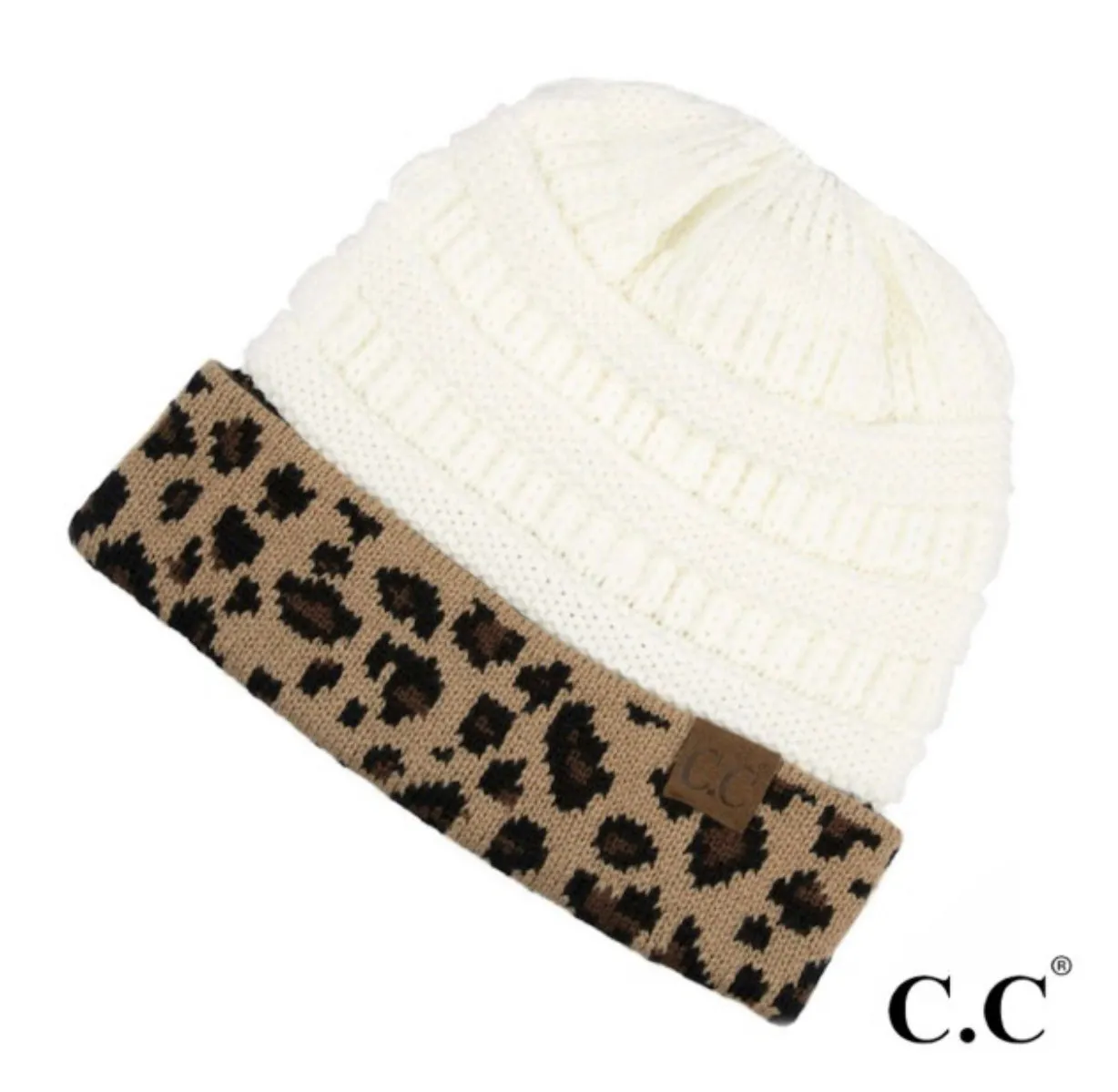 CC Bun Pony Beanie