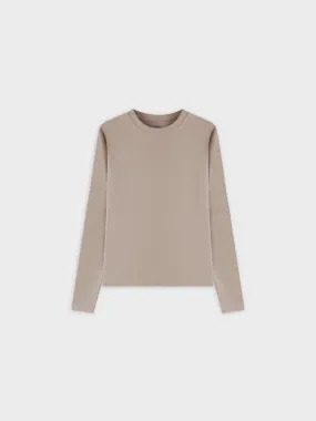 CLASSIC TEE LONG SLEEVE-TAN