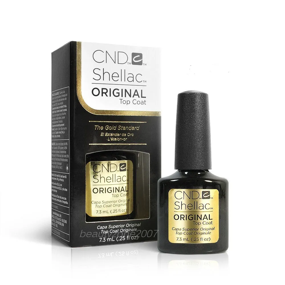 CND Shellac ORIGINAL Top Coat, .25 fl oz