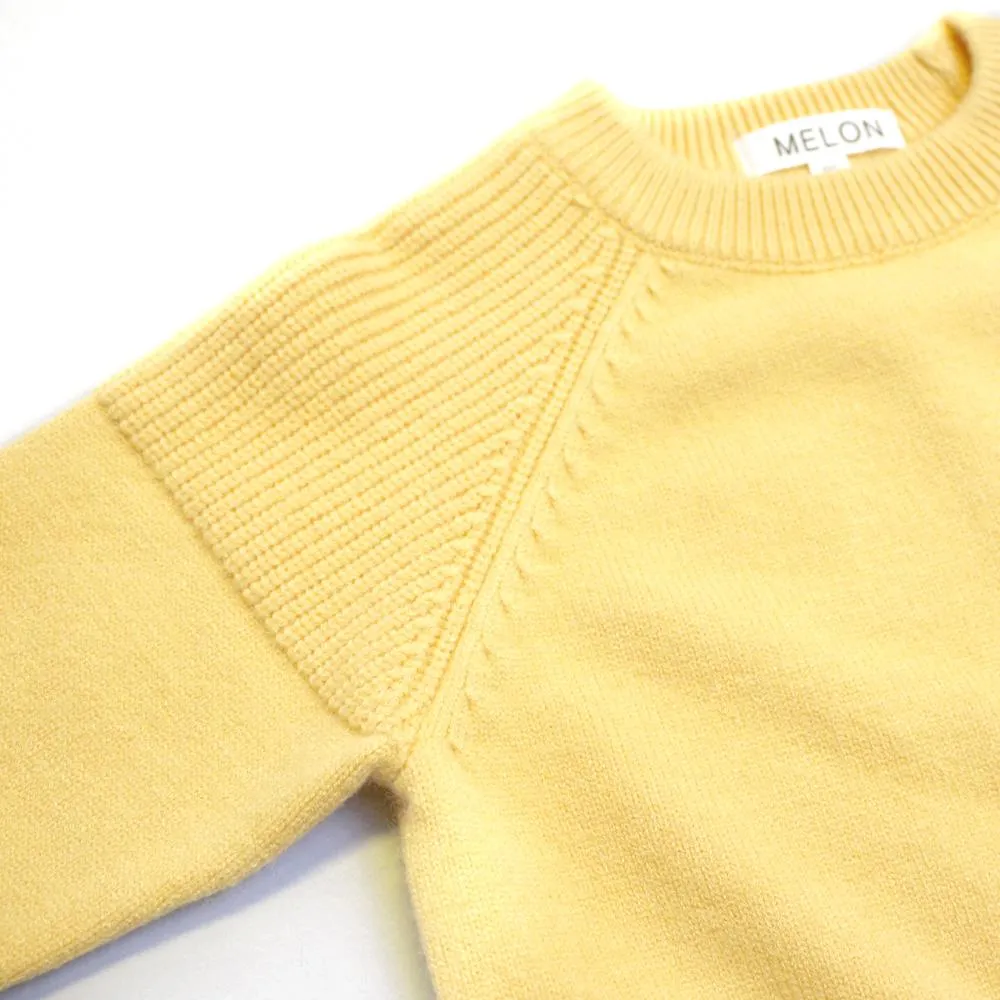 Cotton Knit Jumper, Pineapple