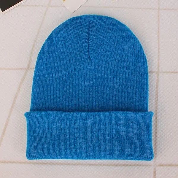 Cozy Solid Color Knit Beanie for All Seasons