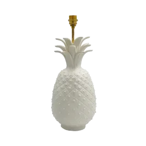 Cream Pineapple Lamp