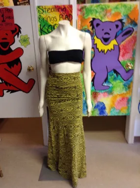 Crisp Fall Long Skirt