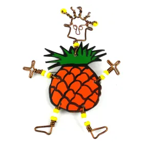 Dancing Girl Pineapple Pin Creative Alternatives