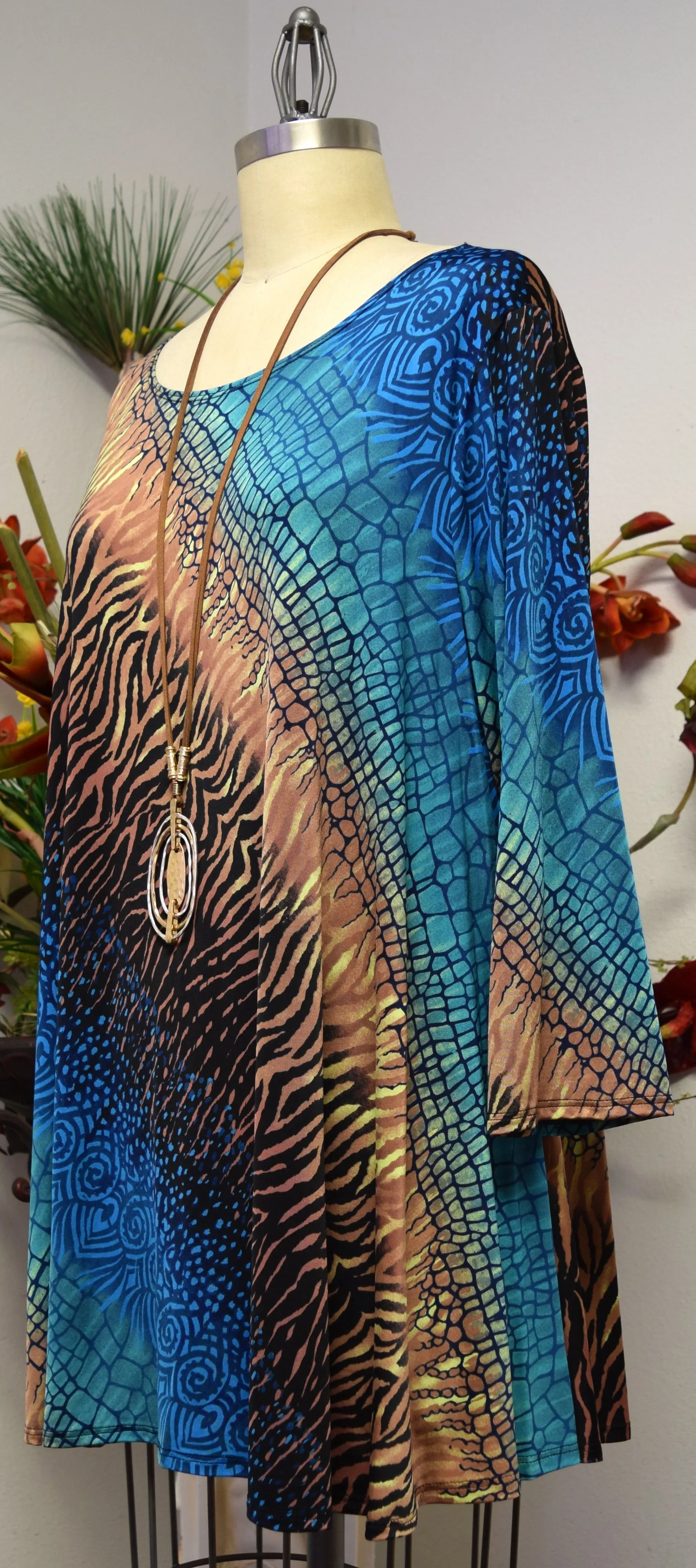 Dare2bstylish Slederizing Tunic, Swing Tunic, Babydoll Tunic, Plus size tunic for Travel and Much More. Medium to 3XL