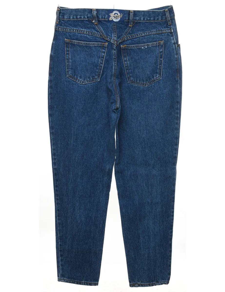 Dark Wash Tapered Jeans - W33 L30