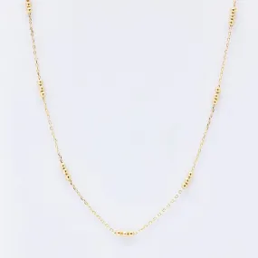 Elin Triple Gold Ball Necklace