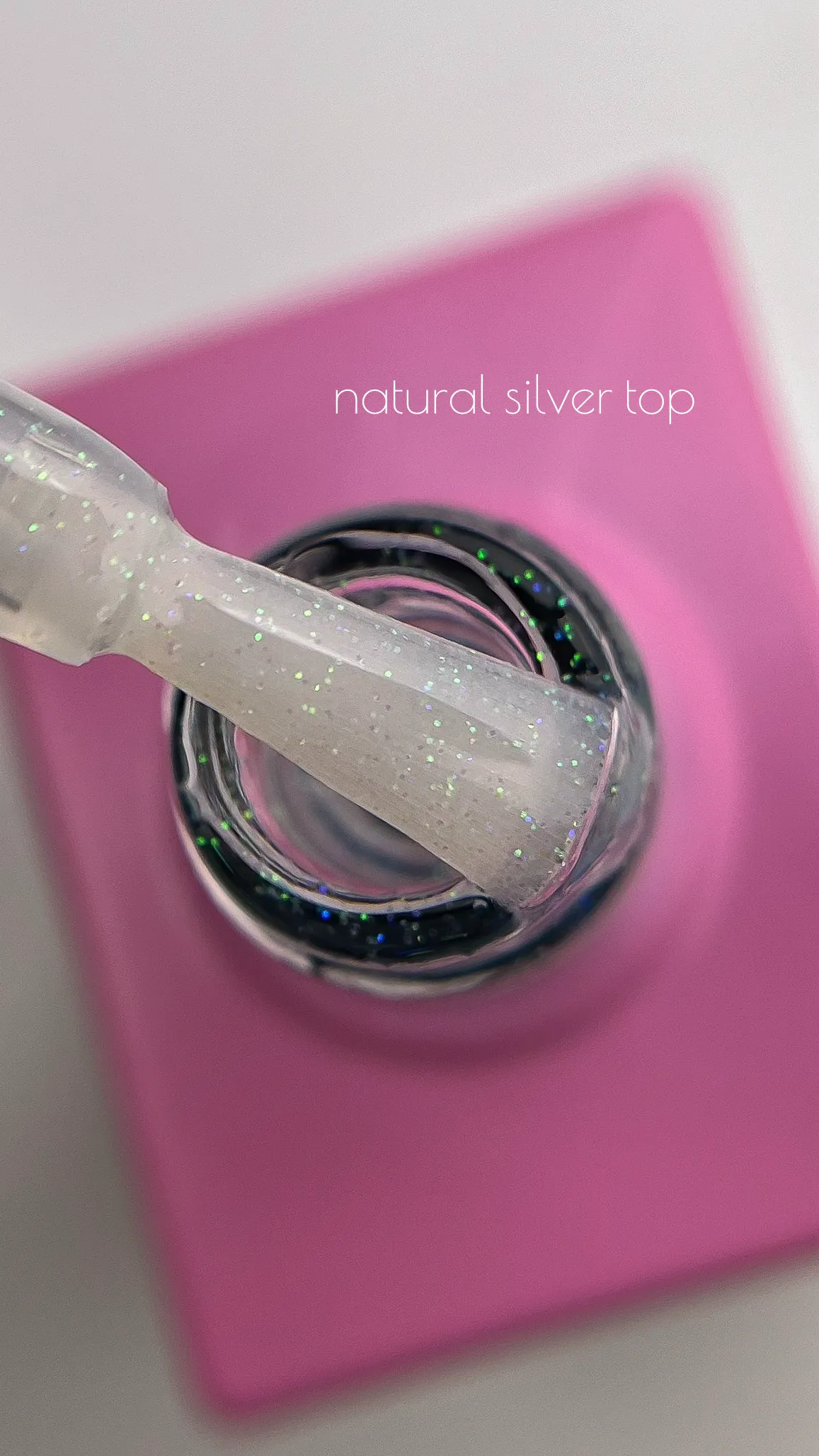 ELITE EMBRACE Professional Top Coat 09 Natural Silver 15ml ETNS0915