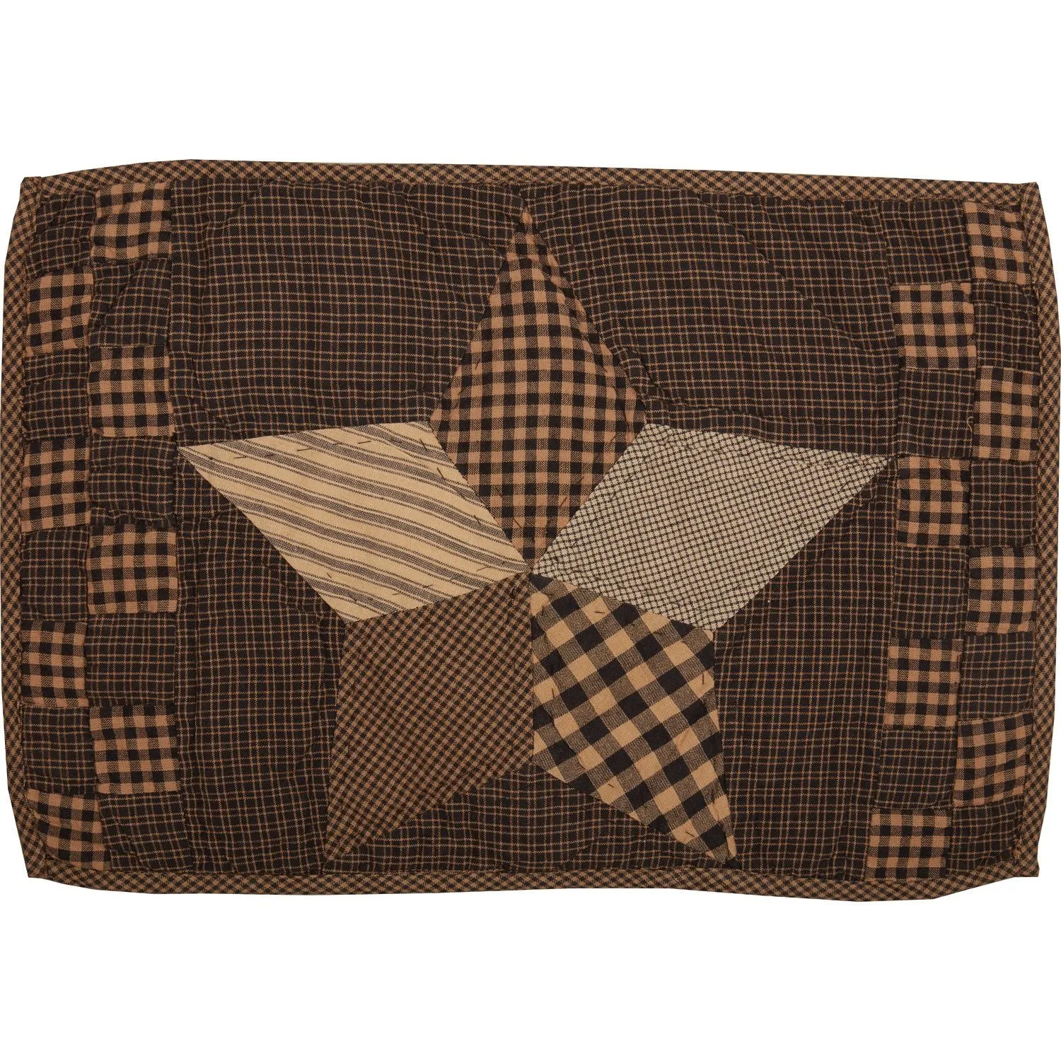 Farmhouse Star Quilted Placemat - Set of 6