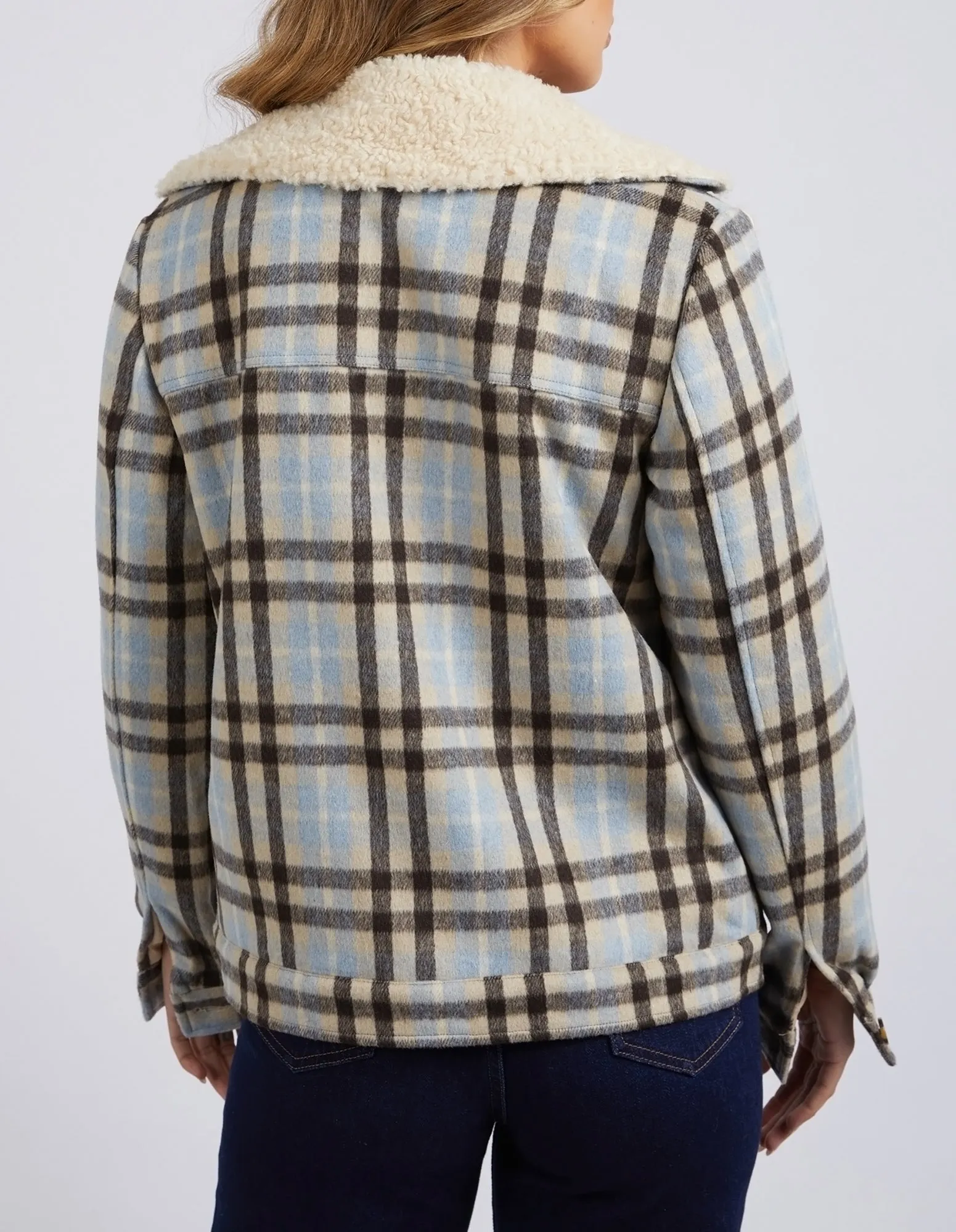 Foxwood Demi Check Jacket 5533001 - Blue Check