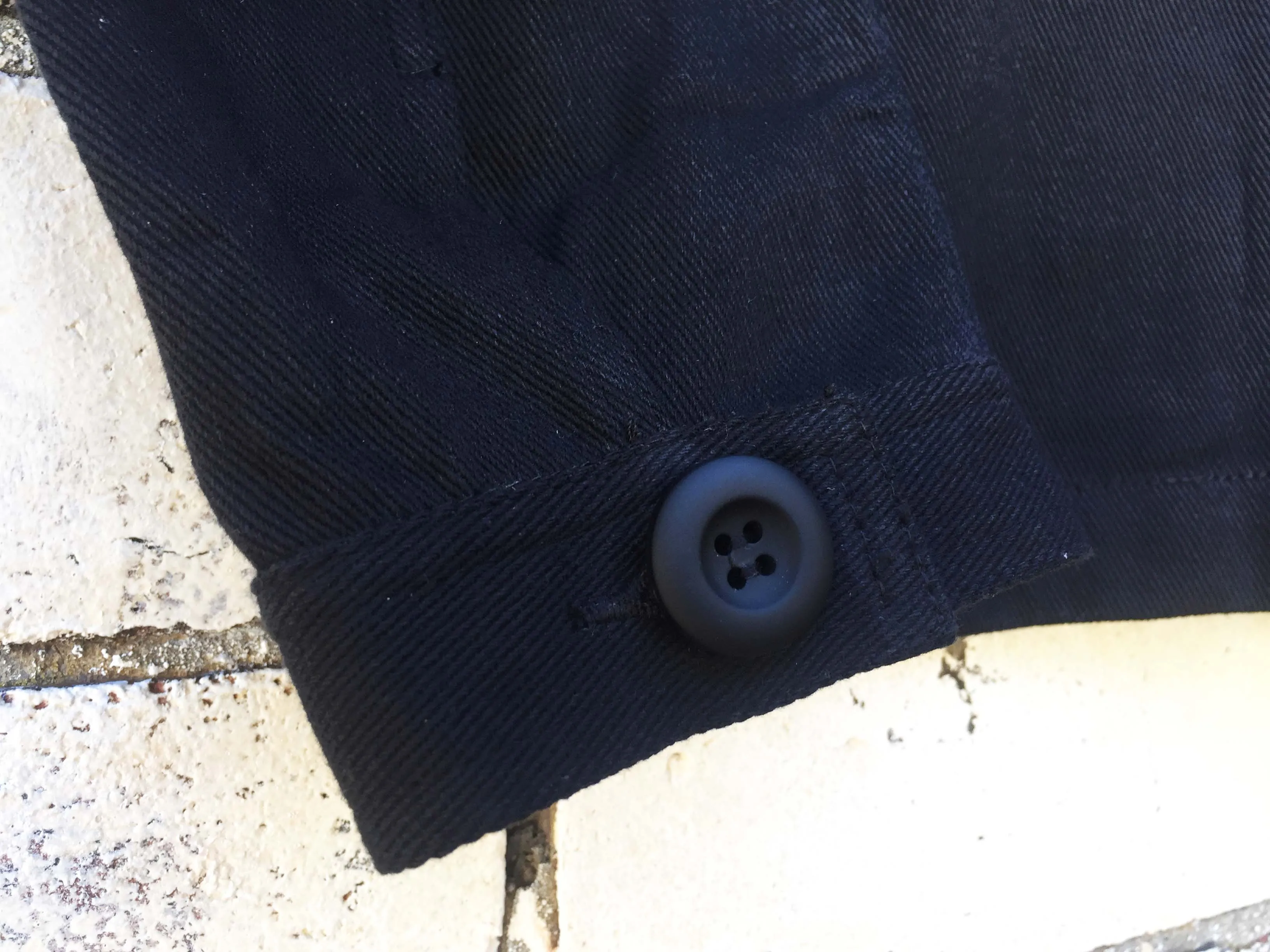 French Chore Jacket Black