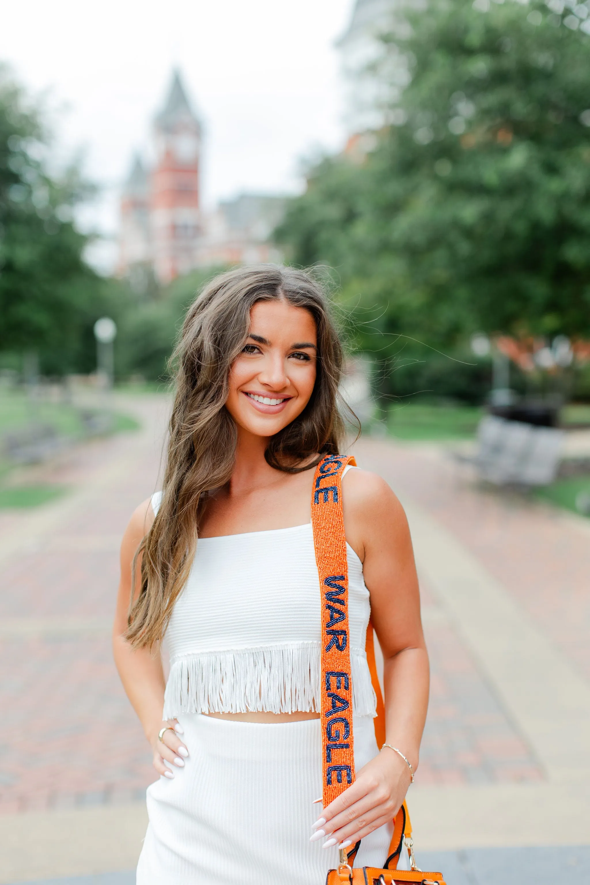 Fringed Seamless Crop Top and Skirt Set