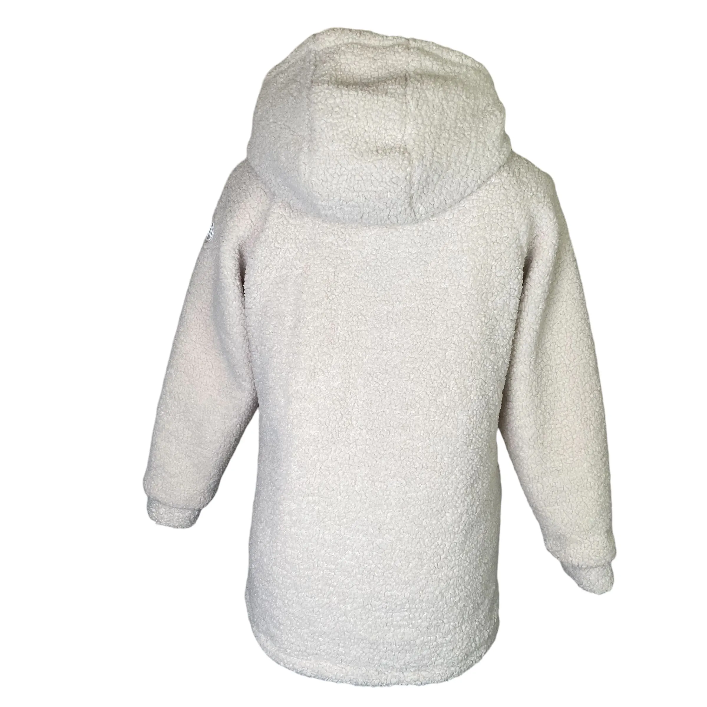 Hurley | Women's Cream Irving Hooded Sherpa Onion Quilt Jacket | Size: XS