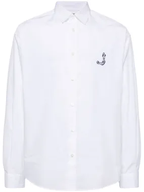 JACQUEMUS Crisp Cotton Logo Shirt