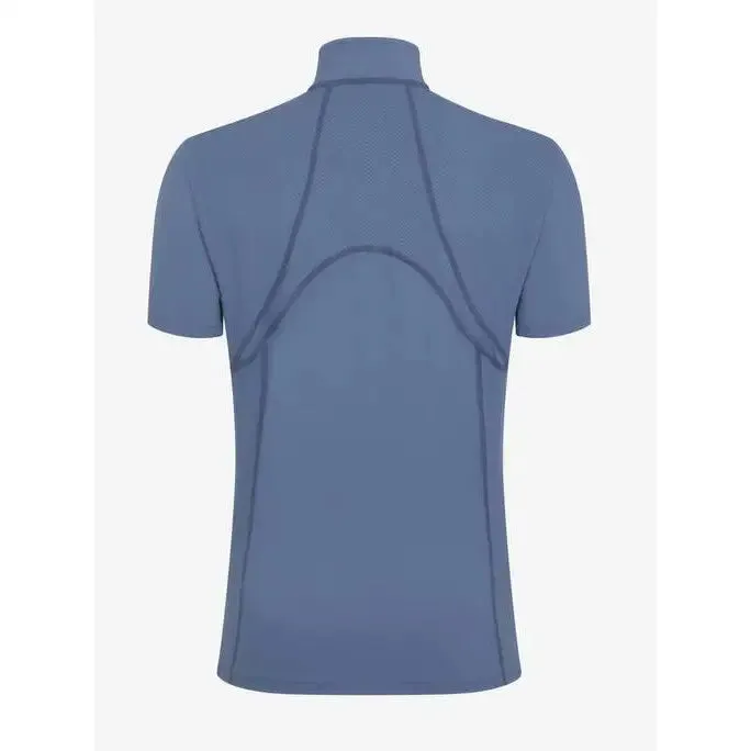 LeMieux Mia Mesh Short Sleeve Base Layer Ice Blue