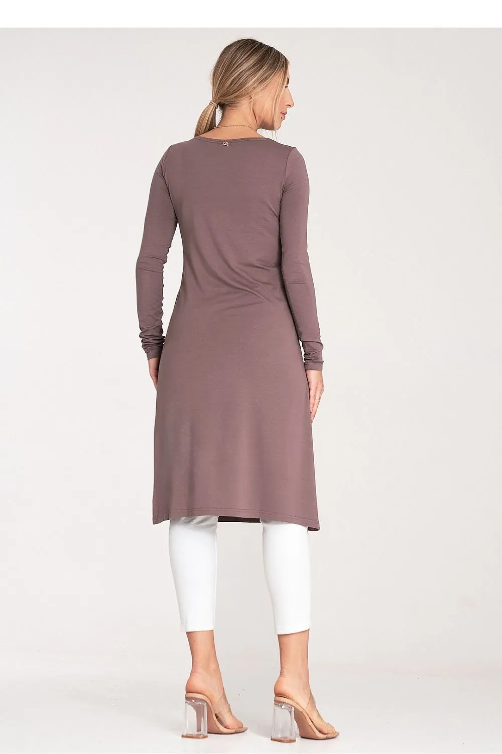 Long Sleeve Round Neck Tunic