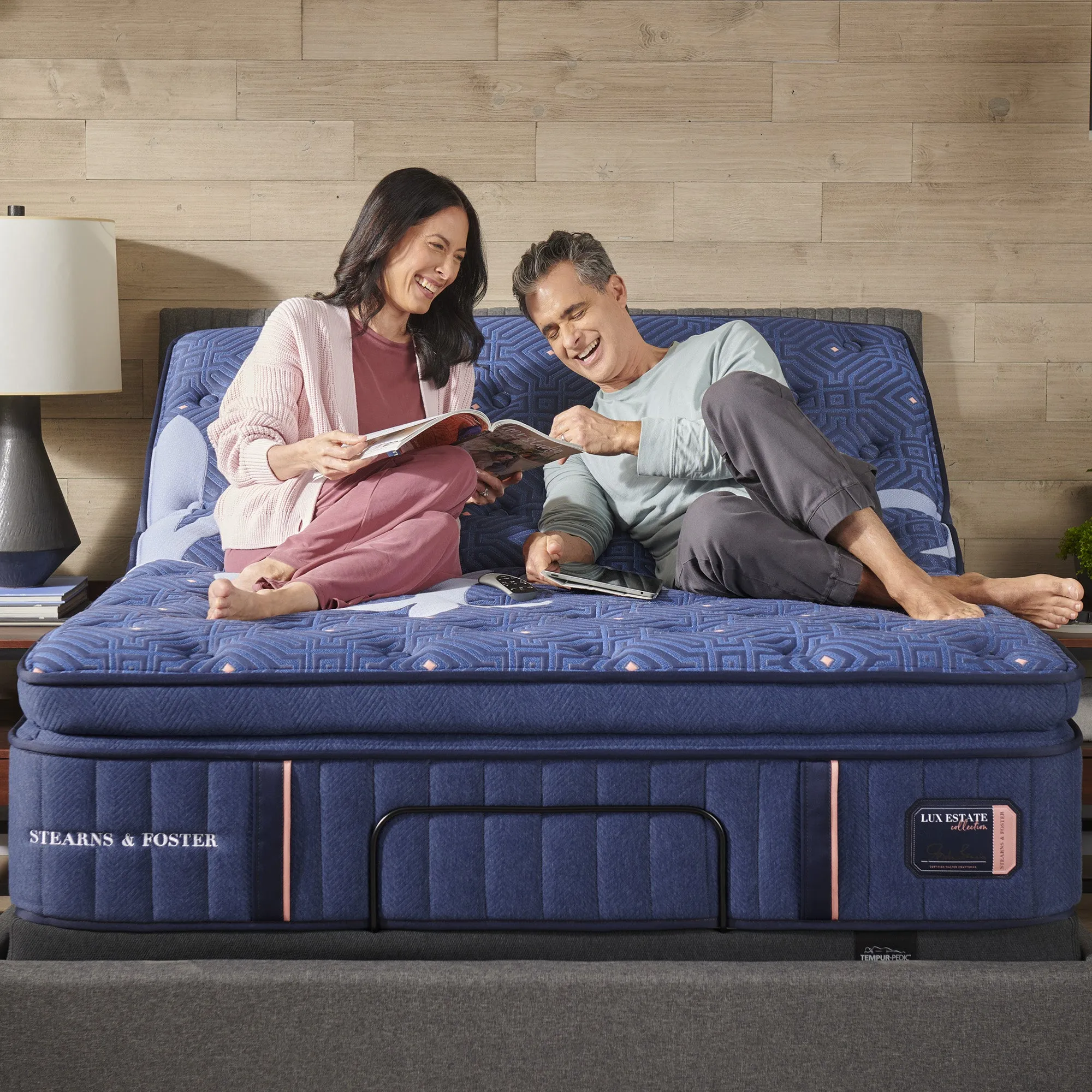 Lux Estate Firm Euro Pillow Top King Mattress