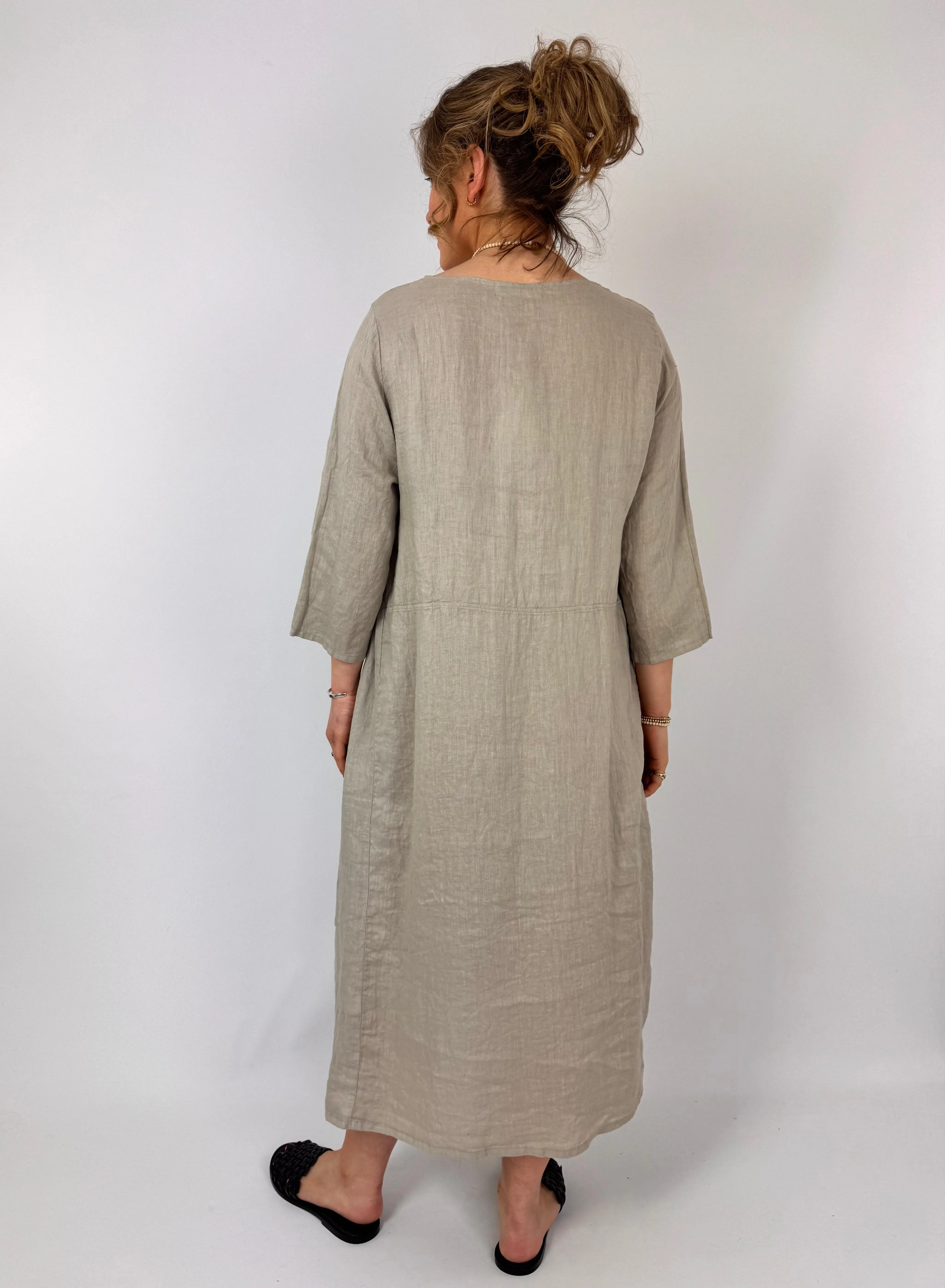 Mama b Rothko L Dress Grezzo