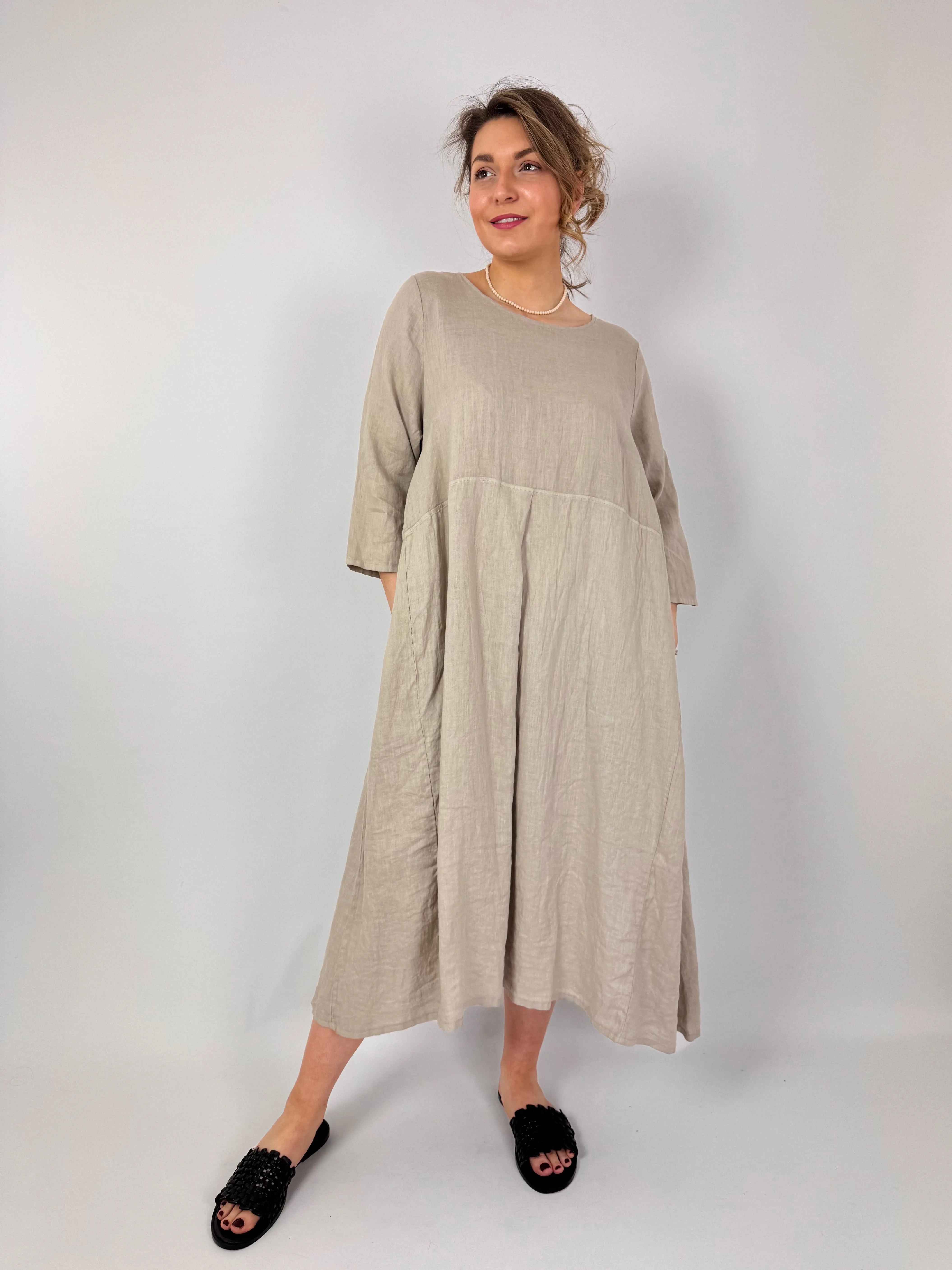 Mama b Rothko L Dress Grezzo