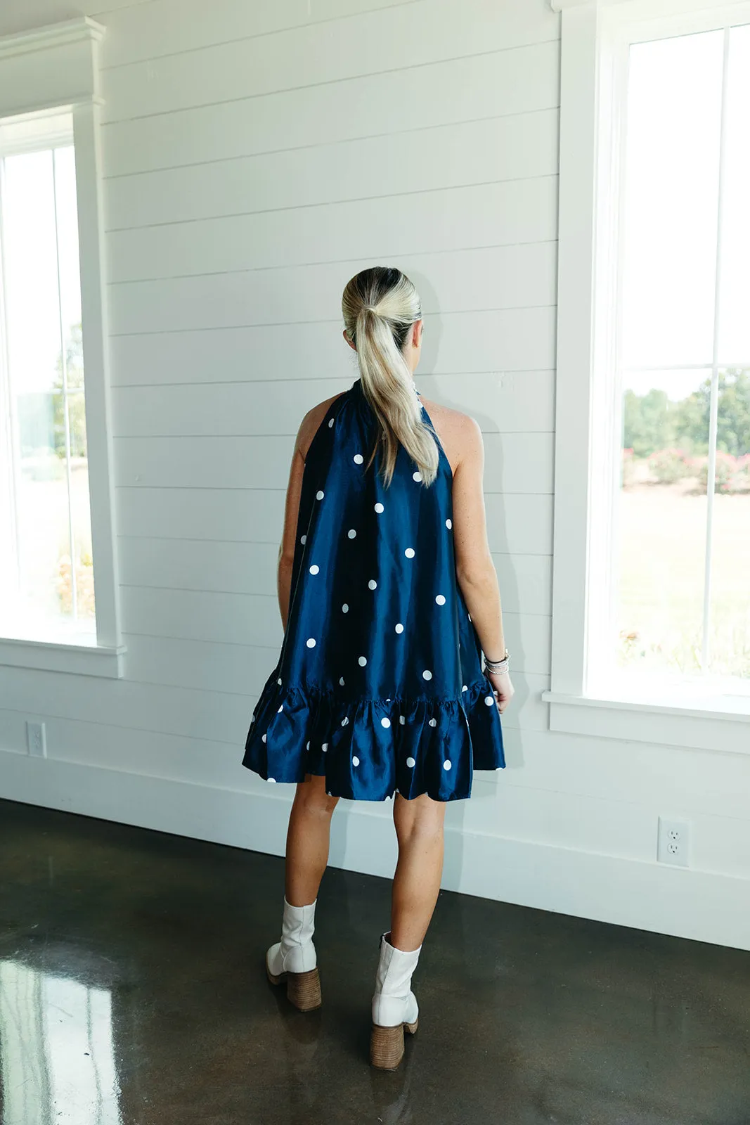 Miriam Mini Dress - Navy