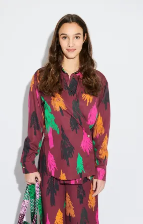 MORPHINI oversized shirt 'pines'