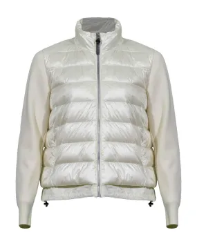 Ocean Mixed Media Down Coat