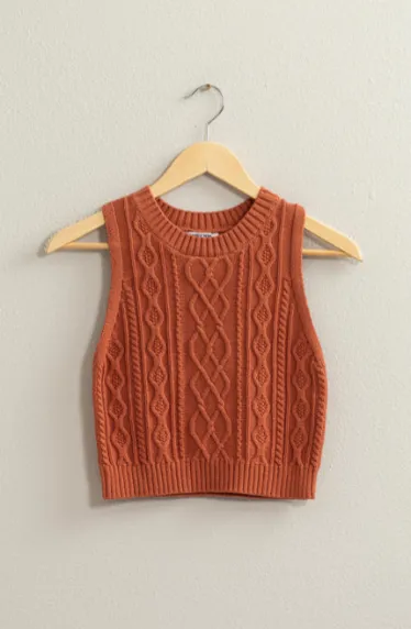 Over the Top Cropped Layering Sweater